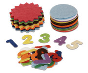 Filzzahlen für den Adventskalender 1