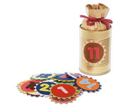 Filzzahlen für den Adventskalender 3