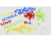Filz Buchstaben selbstklebend 2