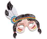 Pappmasken Wilder Westen 3