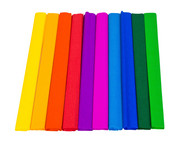 Krepppapier Rollen 10 Stück 2