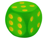 Schaumstoffwürfel Augenwürfel 3