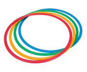 Betzold Gymnastik Reifen bunt 4 Stück 5