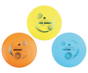 SUNFLEX Wurfscheiben Set Disc Golf 1