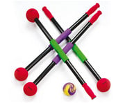 4er Set Rollbrett Paddel mit Ball 1