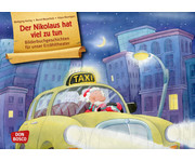 Der Nikolaus hat viel zu tun Kamishibai Bildkartenset 1