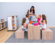 EduCasa Stapelbänke Set 6