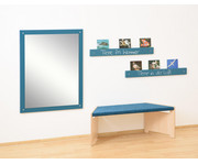 EduCasa Trapezbank mit Teppich 5