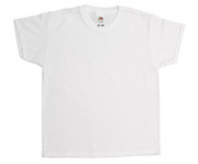 Fruit of the Loom weisse Kinder T Shirts zum Bemalen 6