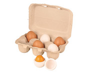 Eierschachtel mit 6 Eiern 1
