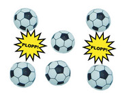 Fussball Spring Plopper 6er Set 1