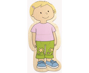 beleduc Schichtenpuzzle Mädchen 5
