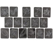 16 Rubbel Platten: Blätter 1