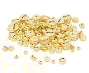 Messingschellen Sortiment gold 100 Stk 1