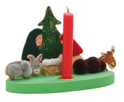 beleduc Weihnachtslicht Krippe zum Selbstgestalten 2