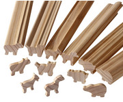 Holzstangen zum Selbstabsägen 3