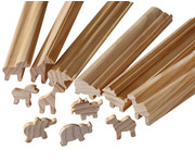Holzstangen zum Selbstabsägen 1