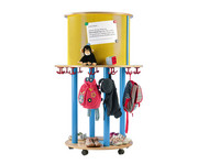 Taschenwagen und Litfasssäule in einem 1
