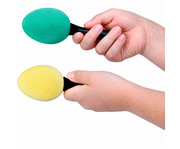 Betzold Schüttel Eier Maracas mit Griffen 2