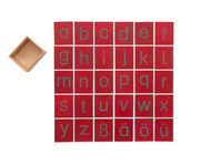 Betzold Fühl und Tastplatten Gross und Kleinbuchstaben 7