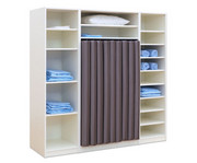 Flexeo® Liegepolsterschrank für 9 Liegepolster 16 Fächer 3