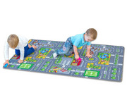 2in1 Spielteppich Stadt & Bauernhof 4