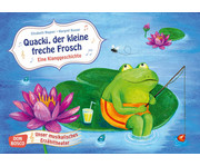 Quacki der kleine Frosch Kamishibai Bildkartenset 1