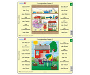 Lernpuzzles Lesen I Wörter + Bilder 4