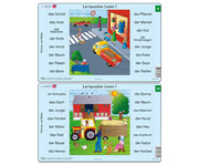 Lernpuzzles Lesen I Wörter + Bilder 5