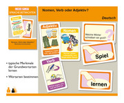 Sprache betrachten Nomen Verb oder Adjektiv? Wortarten bestimmen 2