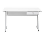 Betzold Lehrertisch swing Blende mit abschliessbarer Schublade 1