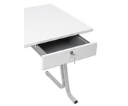 Betzold Lehrertisch swing Blende mit abschliessbarer Schublade 3