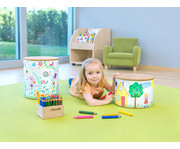 Kinderhocker zum Bemalen 4