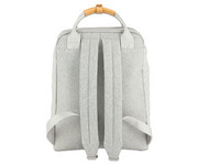 GOLLA Rucksack Orion hellgrau/weinrot/schwarz 4