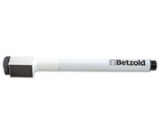 Betzold Folienstift schwarz mit Löschfilz und Magnet 1