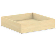 EduCasa Kleines Podest Quadrat zum Befüllen 50 x 50 cm 4