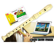 Flute Master App mit Blockflöte 1