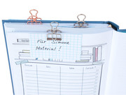 Papierklemmen 8 Stück im Set 4