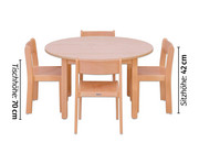 Betzold Möbel Set Rondino 5 teilig 5