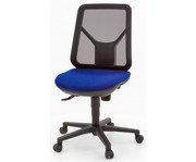 Bürostuhl Ergonomic mit Designrückenlehne und Netzbezug 2