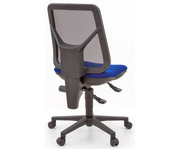 Bürostuhl Ergonomic mit Designrückenlehne und Netzbezug 4