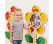 Pailletten Wandblume 4