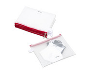 Betzold Reissverschlussbeutel ohne PVC 5 Stück transparent 7