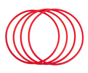 Betzold Sport Gymnastik Reifen mit Rundprofil 4 Stück 6