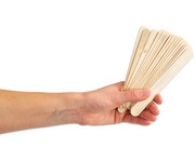 Betzold Holzstäbchen breit 3