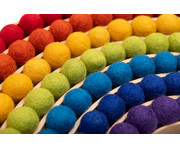 Legebrett Regenbogen aus Holz 3