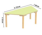 Betzold Baccus Trapeztisch 5
