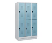 Schliessfachschrank MIDI/MAXI mit kleinen Türen 2
