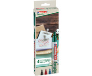 edding EcoLine Permanentmarker 4er Set 4