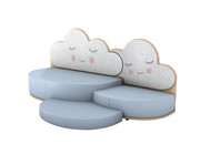 Betzold Kinder Akustiksofa Wolke mit zwei Ebenen 5